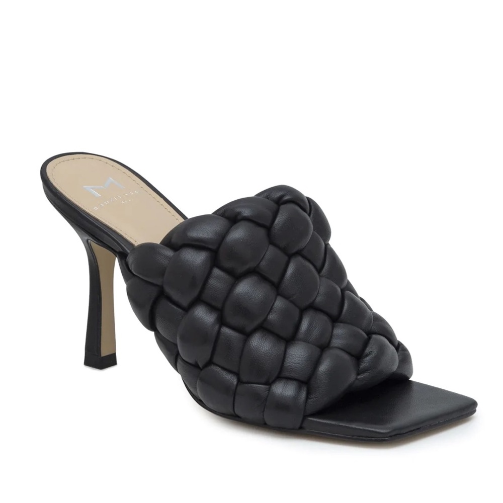 Marc Fisher DAKINA SQUARE TOE SLIDE new without box